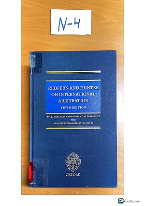 Redfern & Hunter on International Arbitration 5th ed