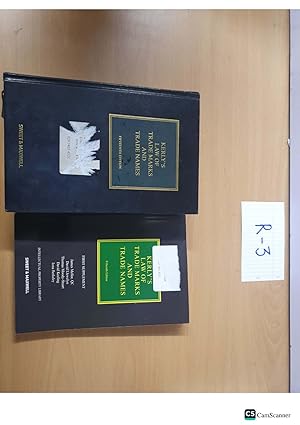 Kelly's Law of trade marks and Trade Names 15th Edition with supplement