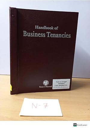 Handbook of Business Tenancies looseleaf