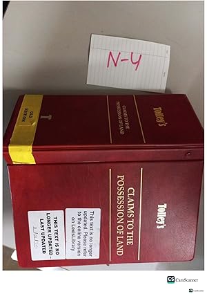 Tolley's Claims to the Possession of Land looseleaf