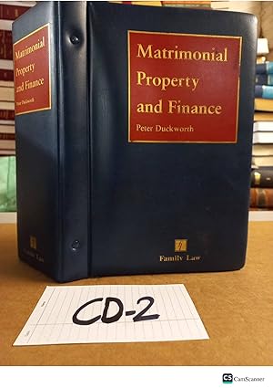 Matrimonial Property and Finance looseleaf book by Duckworth updated till 2016