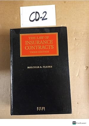 The Law of Insurance Contracts 3rd Ed by Malcolm A Clarke
