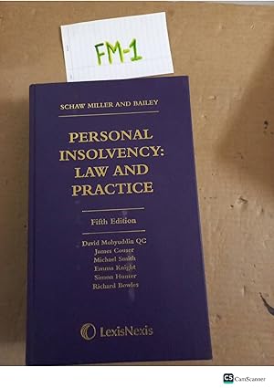 Personal Insolvency Law and Practice 5th Ed by James Couser and Simon Hunter