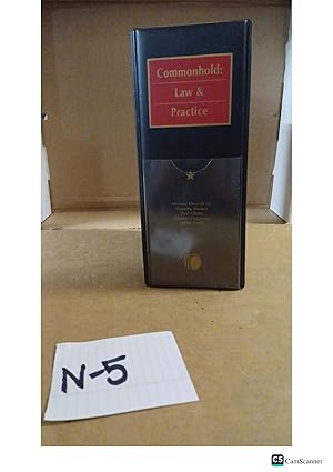 Commonhold Law And Practice Looseleaf by Clarke Butterworths