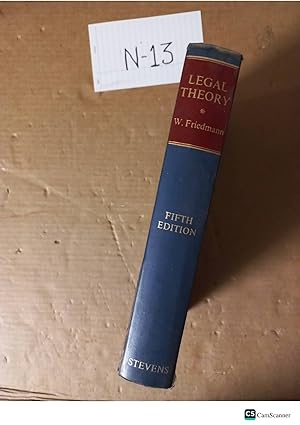 Legal Theory 5th Ed By W Friedmann