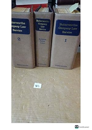 Butterworths Company Law Service Looseleaf Vol 1, 2 With Bulletin Tables Index
