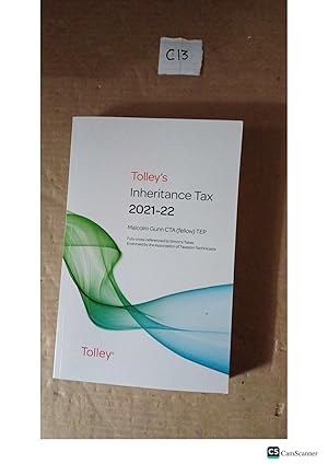 Tolley's Inheritance Tax 2021-22 By Malcolm Gunn