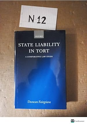 State Liability In Tort By Duncan Fairgrieve