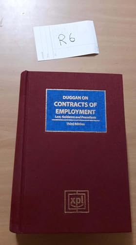 Duggan on Contracts of Employment: Law, Practice and Precedents 3rd ed
