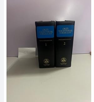 OKE'S MAGISTERIAL FORMULIST 20th Edition Volumes 1-2 Looseleaf Full set