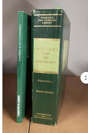 COLINVAUX'S LAW OF INSURANCE Eighth Edition Robert Merkin