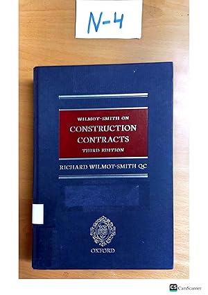 Wilmot-Smith on Construction Contracts 3rd ed