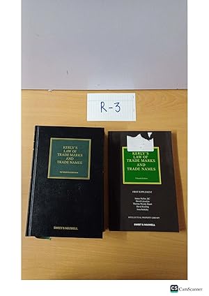Kerley's Law of Trade Marks and Trade Names Fifteenth edition with a supplement...