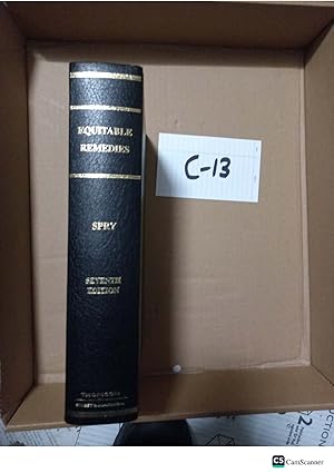 Equitable Remedies 7th Edition By Spry