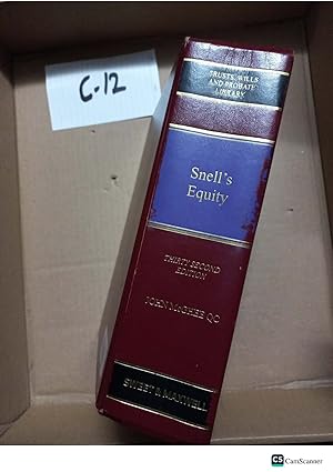Snell's Equity 32nd edition By John McGhee