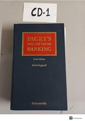 Paget's Law Of Banking 10th Ed By Hapgood