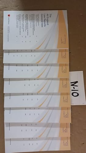 The All England Law Reports commercial cases Full set of 8 parts 2017