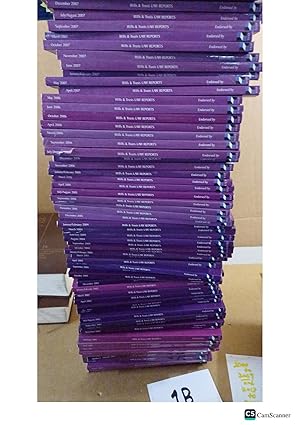 Wills And Trusts Law Reports Multiple Parts 2000-2009 And 2013-2017 (80 Parts)