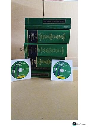 The Civil Court Practice 2018 Green Books Volume 1, Reissue Volume and Volume...