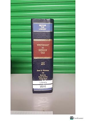 Whiteman On Capital Gains Tax 3rd Ed By Peter G Whiteman And Gummie