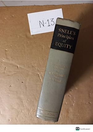 Snell's Principles Of Equity 26th Ed By Megarry And BakerSnell's Principles Of Equity 26th Ed By Megarry And Baker