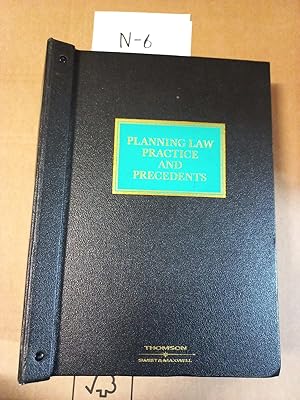 Planning Law Practice And Precedents Looseleaf Vol