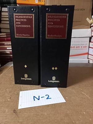 Inland Revenue Practices And Concessions Looseleaf Vol 1, 2 By Binder Hamlyn
