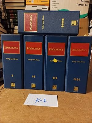Insolvency Looseleaf Full Set Of 5 Vols By Totty And Moss