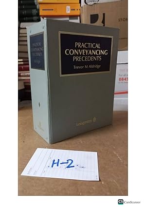 Practical Conveyancing Precedents Looseleaf Vol By Trevor M Aldridge