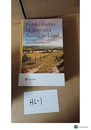 Public Rights Of Way And Access To Land 5th Ed By Angela Sydenhum And Nigel...