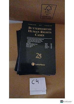 Butterworths Human Rights Cases 2021 Parts