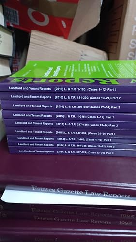 Landlord And Tenant Reports 2014-2016 Parts