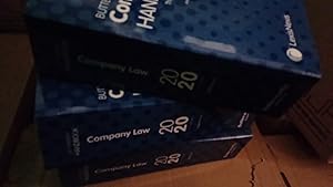 Butterworths Company Law Handbook 2012,2017,2018 And 2019