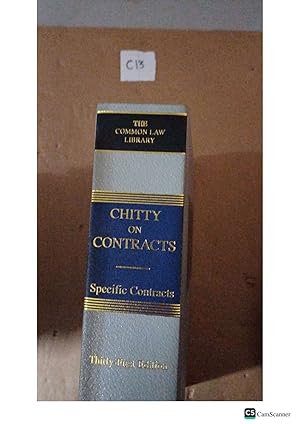 Chitty On Contracts 31st Ed Specific Contracts