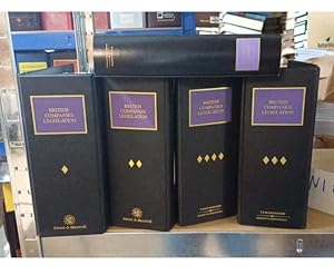 BRITISH COMPANIES LEGISLATION looseleaf full set of 4 volumes
