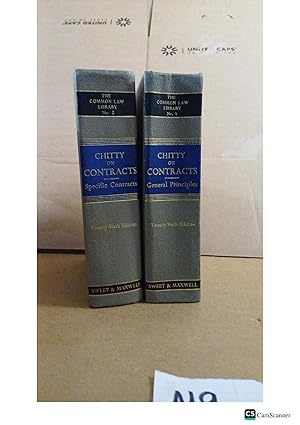 Chitty On Contracts 26th Ed Vol 1 And 2