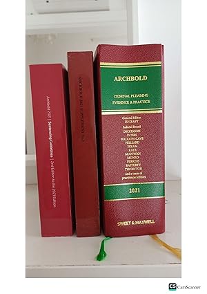 Archbold Criminal Pleading Evidence And Practice 2021 With Sentencing Guidelines...