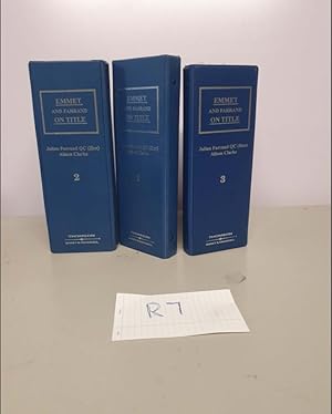 Emmett and Farrand on Title Volume 1-3