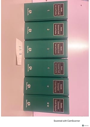 GOODE:CONSUMER CREDIT LAW AND PRACTICE COMPLETE SET