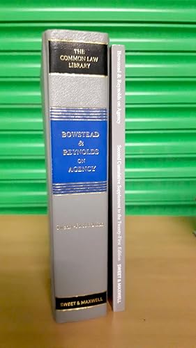 Bowstead & Reynolds On Agency 21st ed Peter G. Watts And F.M.B. Reynolds