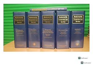 Butterworths Corporate Law Service Insolvency Corporate Transactions Service...