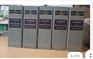 Encyclopedia of ROAD TRAFFIC Law and Practice Full set of 5 volumes