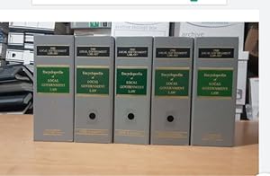 Encyclopedia of LOCAL GOVERNMENT LAW looseleaf Full set of 5 volumes