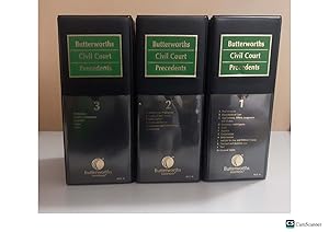 Butterworths Civil Court Precedents Butterworths Civil Court Precedents Three Volumes Looseleaf