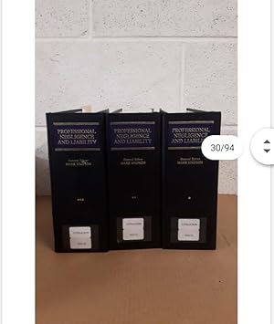 PROFESSIONAL NEGLIGENCE AND LIABILITY General Editor MARK SIMPSON looseleaf...