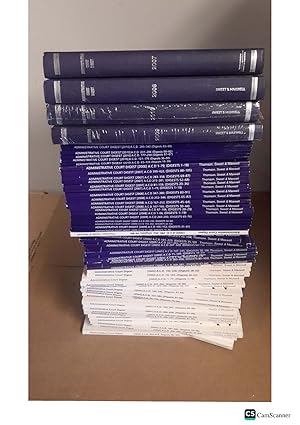 Administrative Court Digest 2001 to 2010