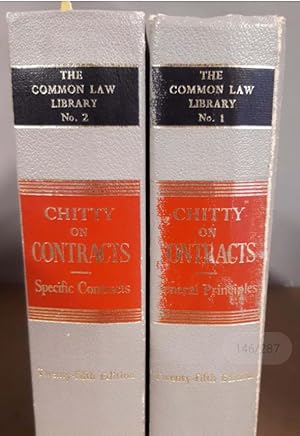 CHITTY ON CONTRACTS Specific Contracts 25th Edition Vol 1, 2 Full set