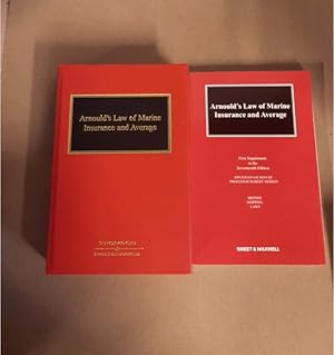 Arnould's Law of Marine Insurance and Average 17th edition with supplement