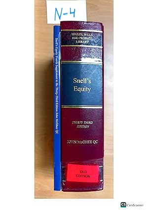 Snell's Equity thirty third edition with a supplement by John McGhee