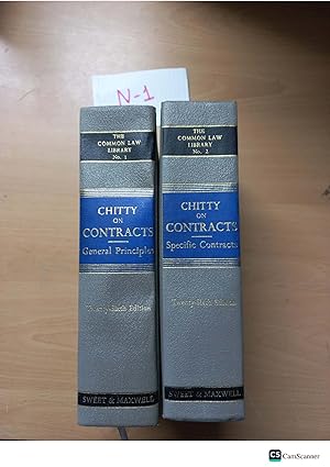 Chitty on Contracts Specific Contracts, General Principles 26th Ed Volume 1...